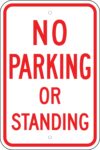 R 49 no parking or standing sign 1