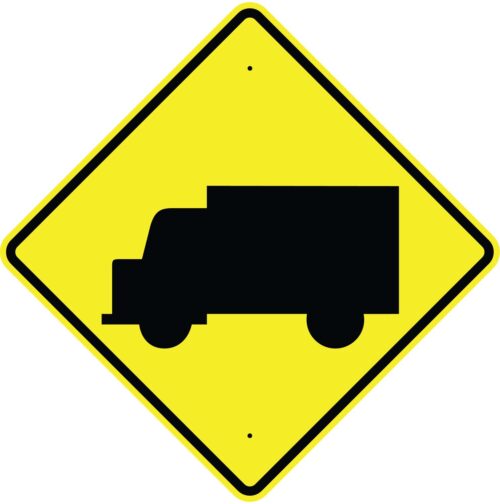 Truck Symbol Sign (W11-10s) | Cheap Street Signs