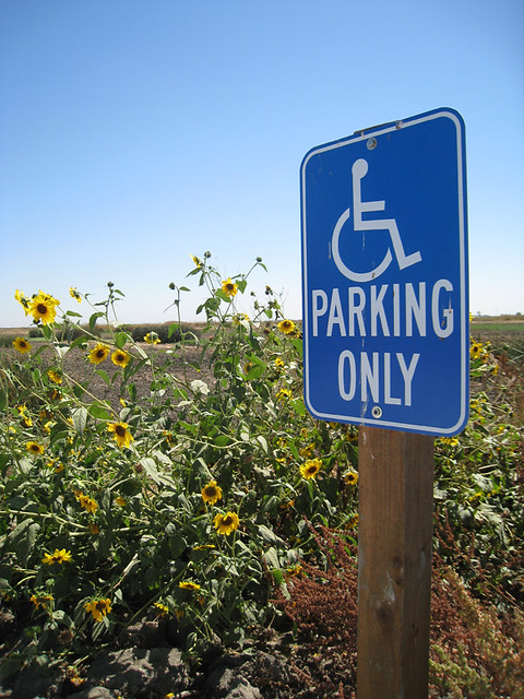 handicapped parking